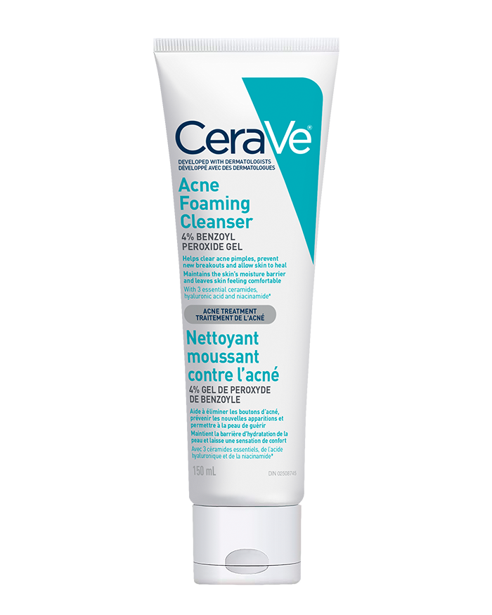 Acne Foaming Cream Cleanser 4% CeraVe 150 ml EXP 11/26