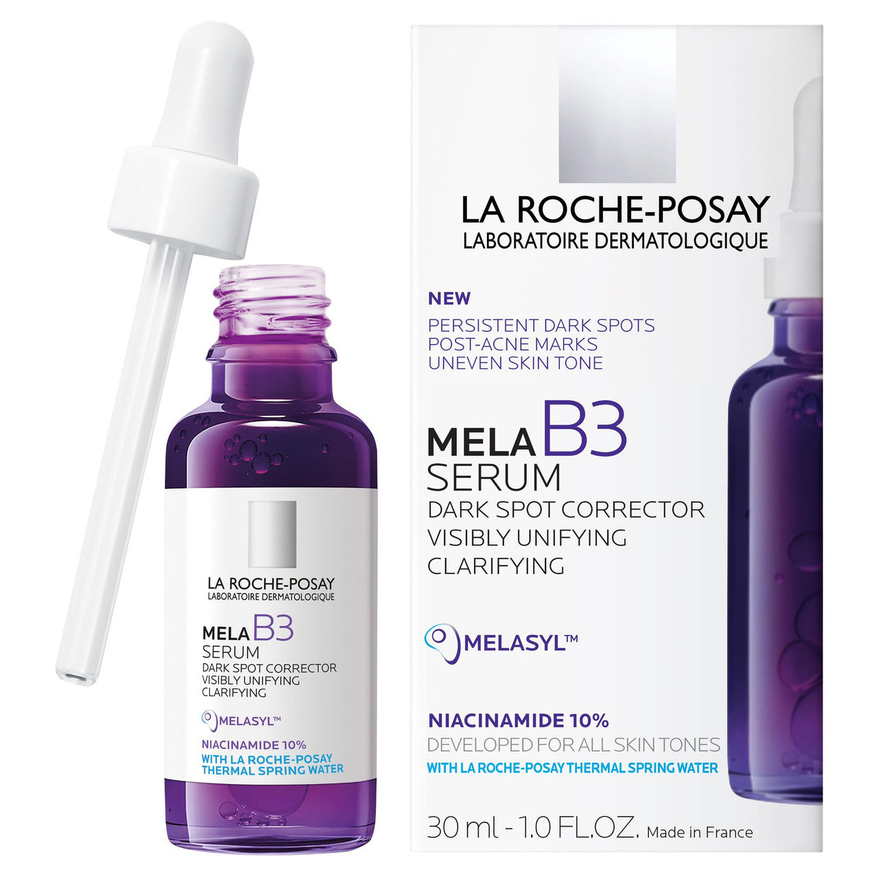 Mela B3 + Niacinamida La Roche-Posay 30 ml EXP 01/28