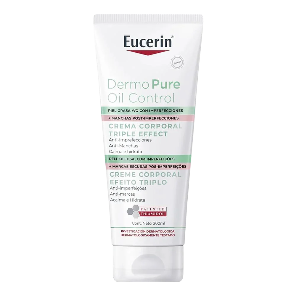 DermoPure Oil Control Crema Corporal Triple Effect Eucerin 200 ml