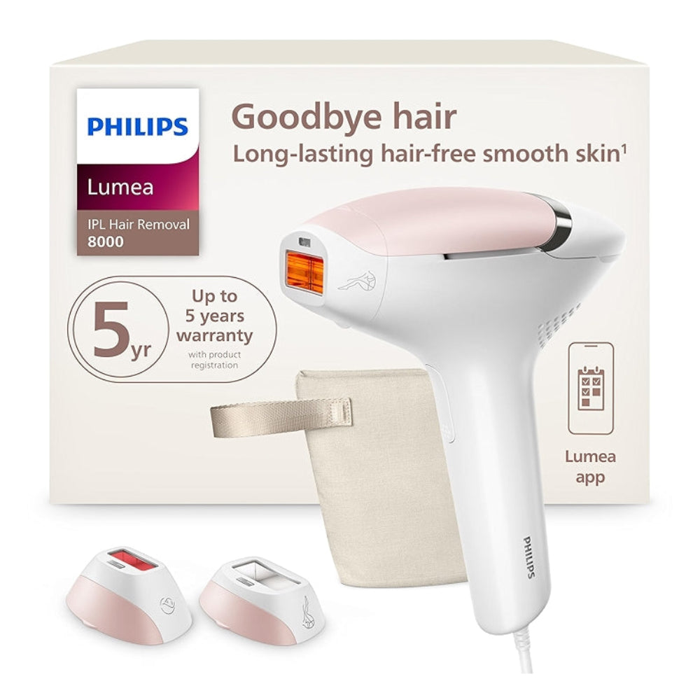 Philips Depiladora Lumea 8000 Series IPL Hair Removal Device (BRI937/03)