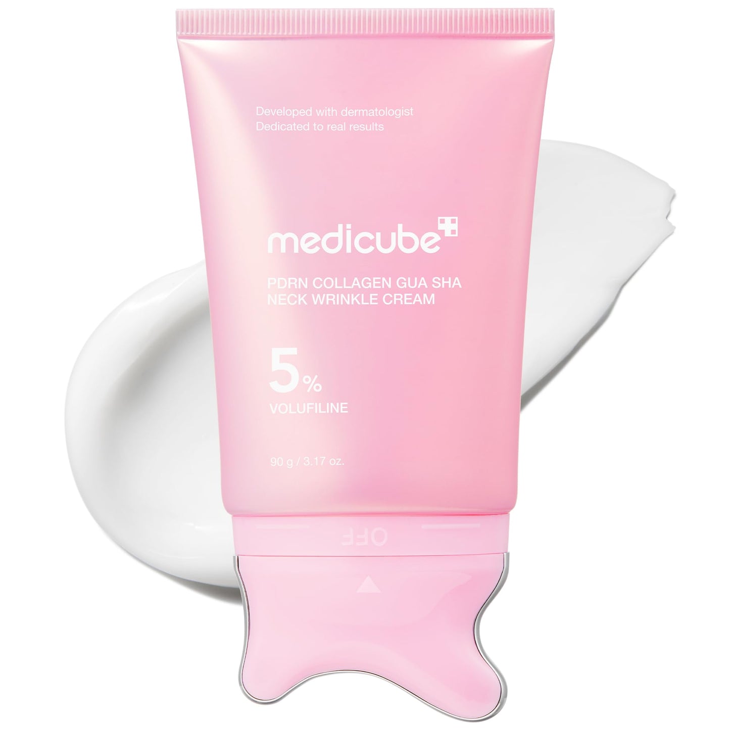 PDRN Collagen Gua Sha Neck Wrinkle Cream Medicube 90 ml