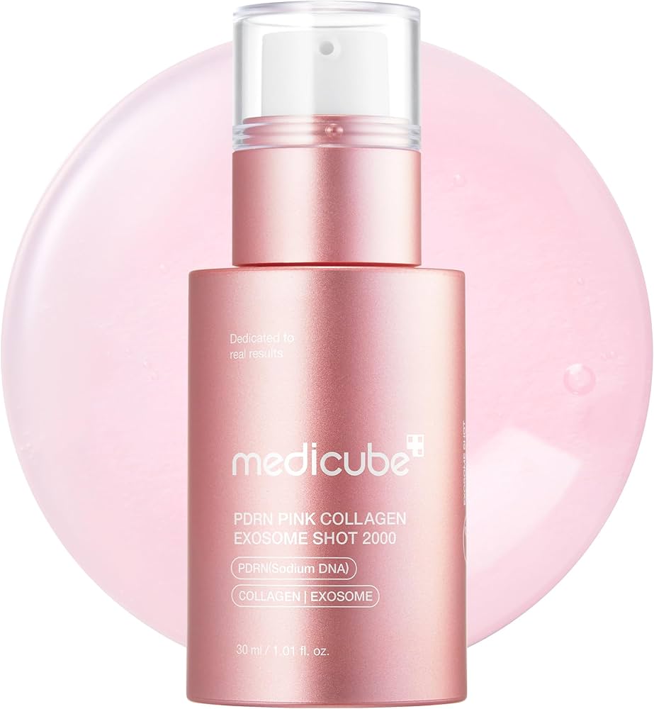 PDRN Pink Collagen Exosome Shot Serum 2,000 PPM Medicube 30 ml