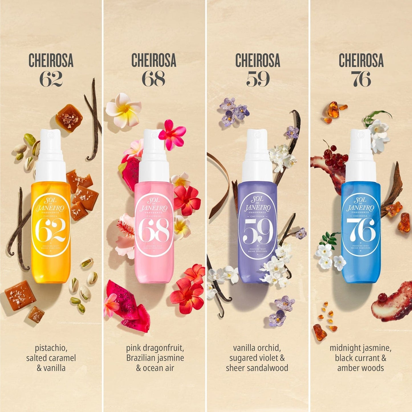 Star Gazer Perfume Mist Discovery Set Sol de Janeiro