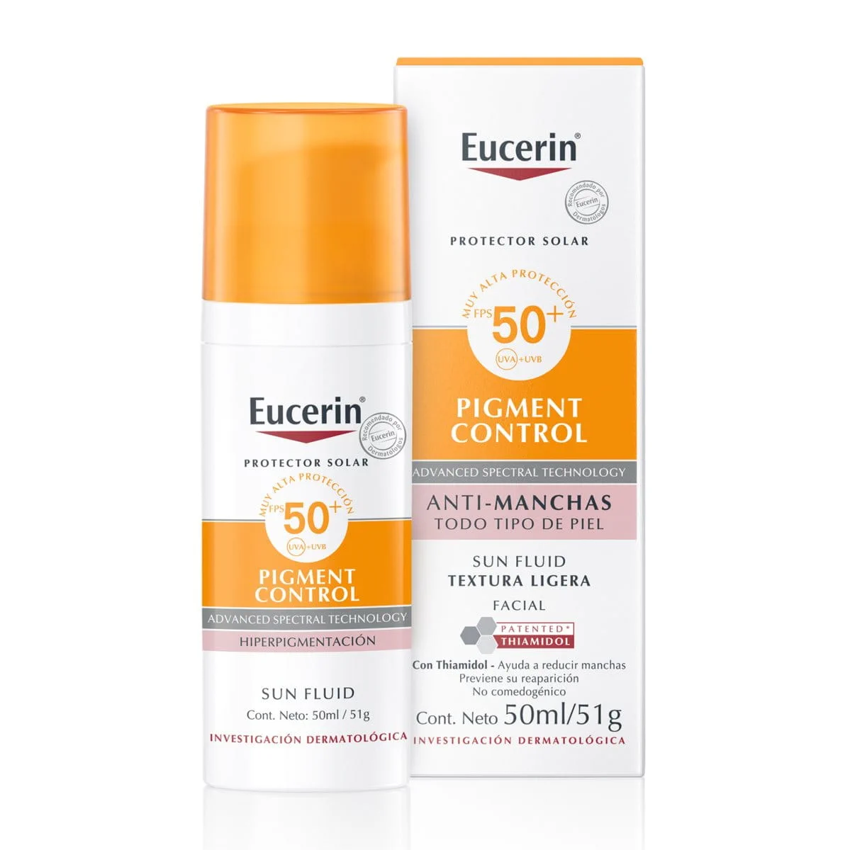 Sun Pigment Control Anti-Manchas SPF 50 Eucerin 50 ml