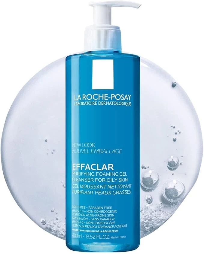 La Roche-Posay Effaclar Purifying Foaming Gel Cleanser 400 ml EXP 05/29