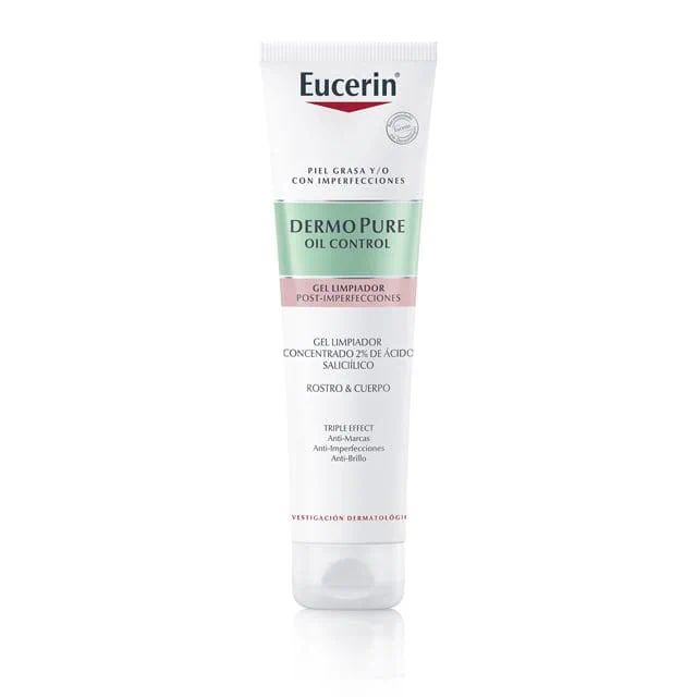 Dermopure Gel Limpiador Concentrado Triple Efecto Eucerin 150 ml