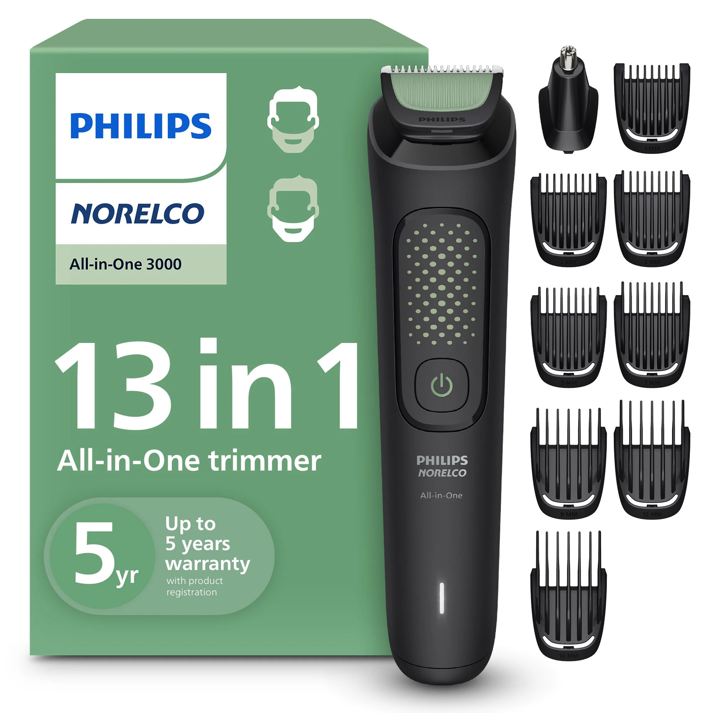 Philips Norelco All-in-One 3000 Series 13 en 1 MG3919/50