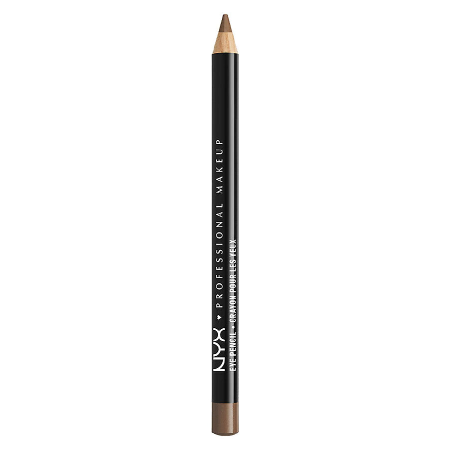 NYX Professional Makeup Slim Eye Pencil Long-Lasting Eyeliner, Light Brown