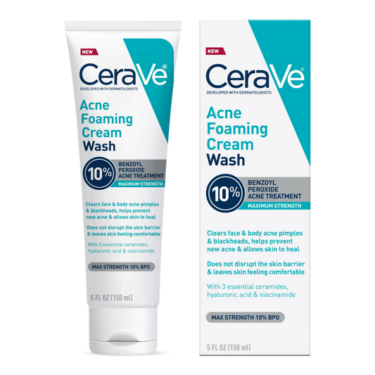 Acne Foaming Cream Wash 10% CeraVe 150 ml