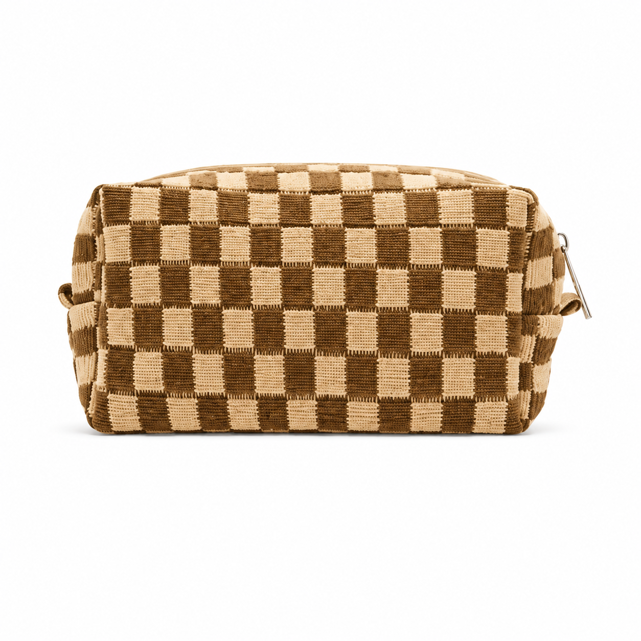 Cosmetiquera Bolsa de Viaje Checkered Makeup Bag