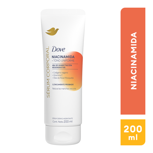 Serum Corporal Niacinamida Tono Uniforme Dove 200 ml