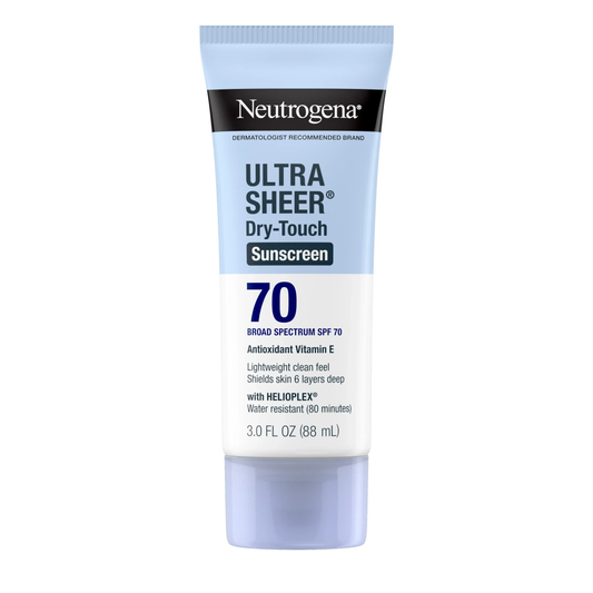 Ultra Sheer Dry-Touch Sunscreen Lotion SPF 70 Neutrogena 88 ml EXP 04/28