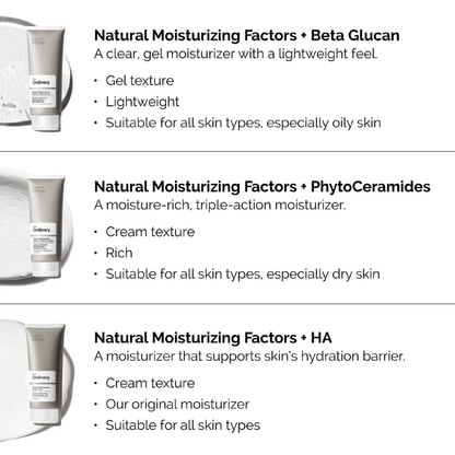 Natural Moisturizing Factors + PhytoCeramides The Ordinary 100 ml