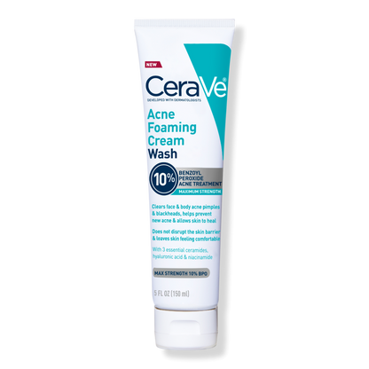 Acne Foaming Cream Wash 10% CeraVe 150 ml