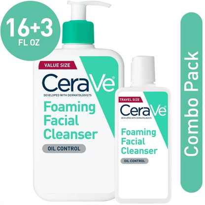 Foaming Facial Cleanser CeraVe 19 oz (16+3)