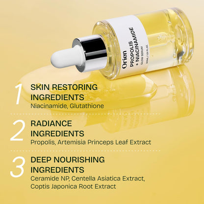 Propolis + Niacinamide Glow Serum Orien 30 ml