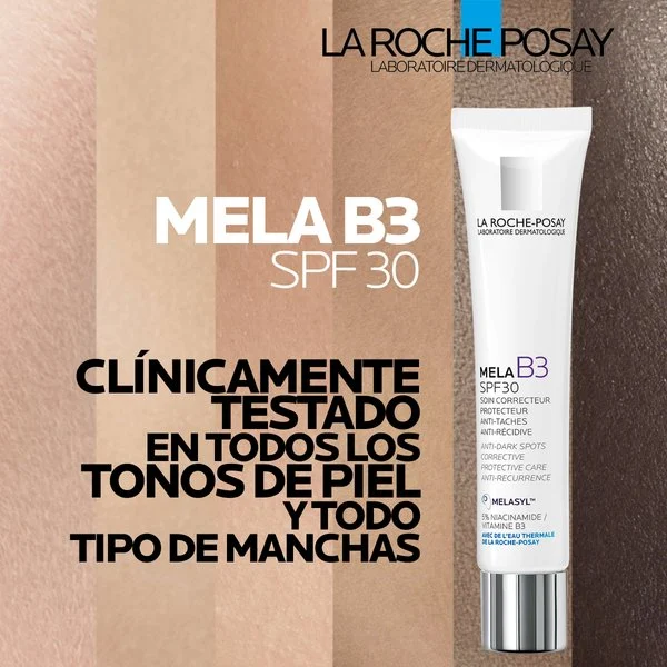 Mela B3 UV Daily Moisturizer Sunscreen SPF 30 La Roche-Posay 40 ml