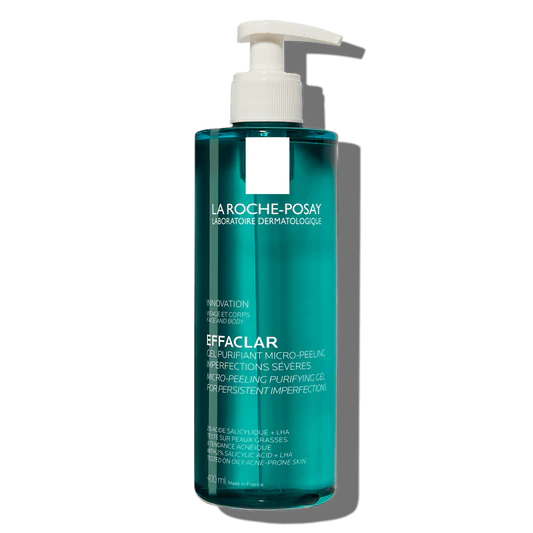 Effaclar Gel Limpiador Micro Peeling La Roche-Posay 400 ml EXP 08/27