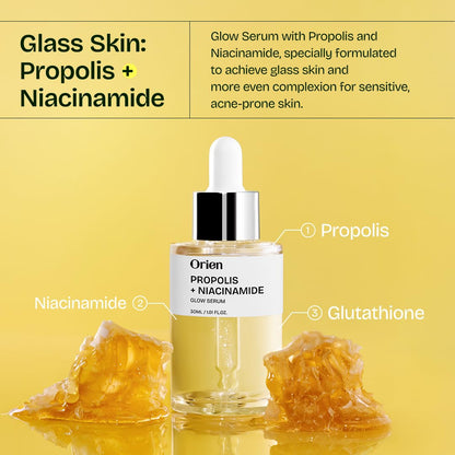 Propolis + Niacinamide Glow Serum Orien 30 ml