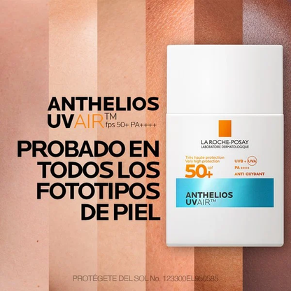 Anthelios UvAir SPF 50 La Roche-Posay 40 ml EXP 03/28