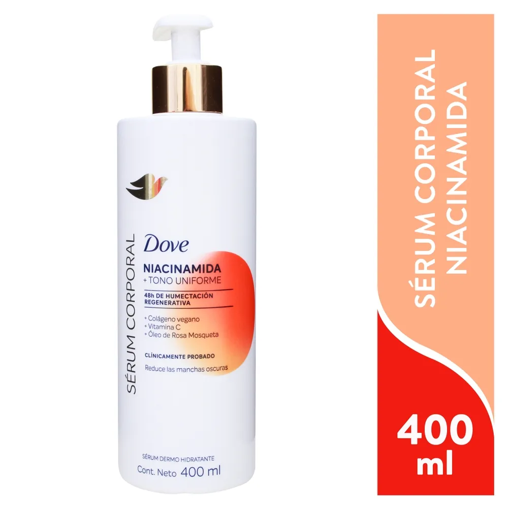 Serum Corporal Niacinamida Tono Uniforme Dove 400 ml