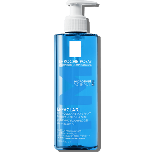 Effaclar Purifying Foaming Gel Cleanser [Nueva fórmula] La Roche-Posay 400 ml EXP 02/28