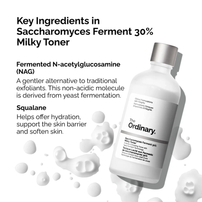 Saccharomyces Ferment 30% Milky Toner The Ordinary 100 ml