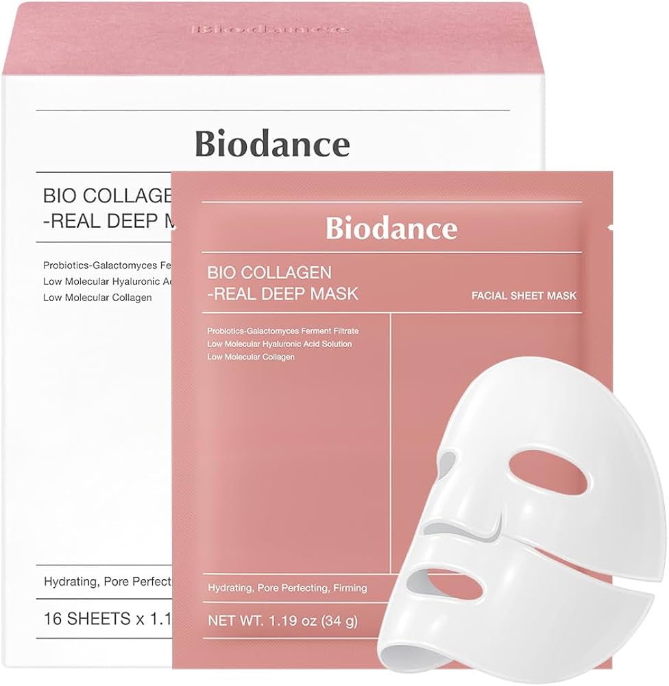 Bio-Collagen Real Deep Mask Hydrating Overnight Hydrogel Mask BIODANCE [4]