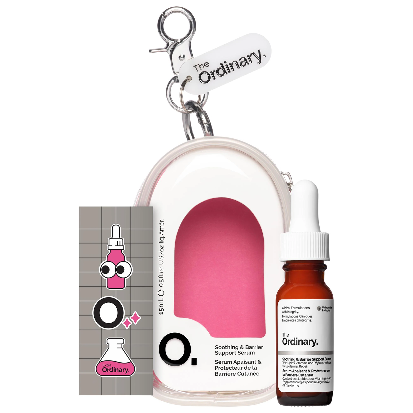 Mini Soothing and Barrier Support Keychain Skincare Gift The Ordinary 15 ml