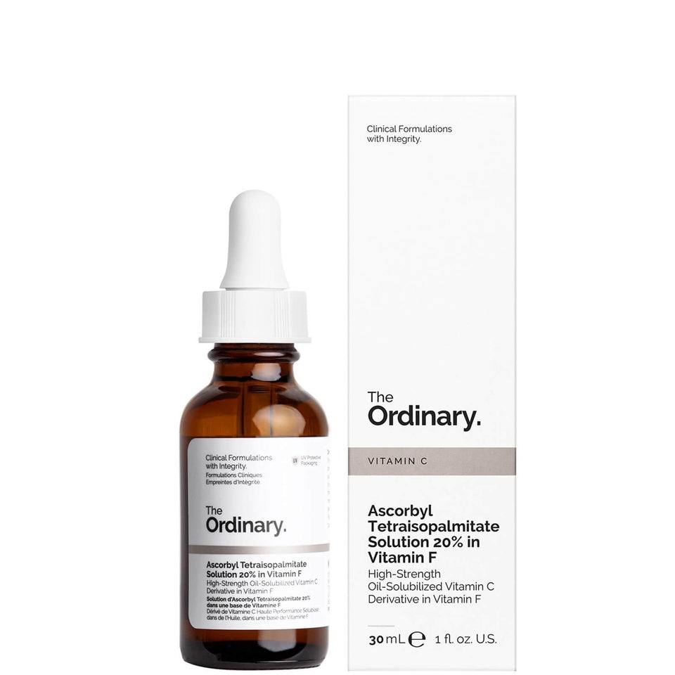 Ascorbyl Tetraisopalmitate Solution 20% in Vitamin F The Ordinary 30 ml