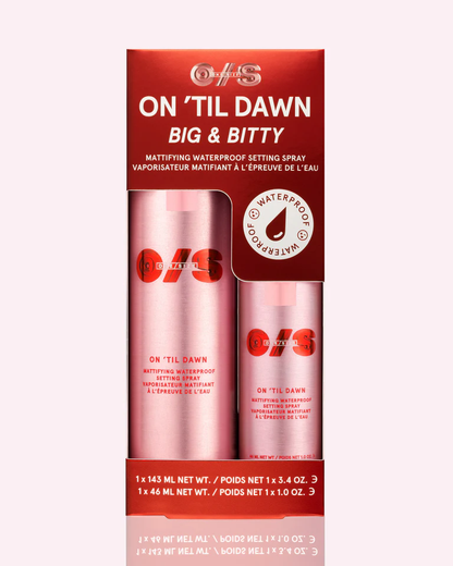 On 'Til Dawn Mattifying Waterproof Setting Spray Big & Bitty Duo ONE/SIZE by Patrick Starrr