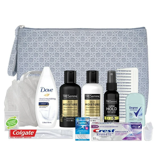 Women's Premium Travel Kit 13 PC Convenience Kits International