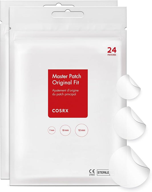 Acne Pimple Patch Absorbing Hydrocolloid Original COSRX [2 x 24] (48 Parches)