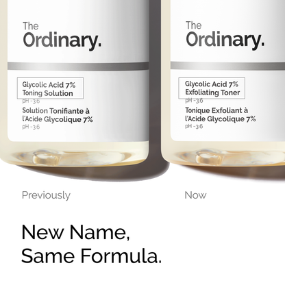 Glycolic Acid 7% Exfoliating Toner The Ordinary 100 ml