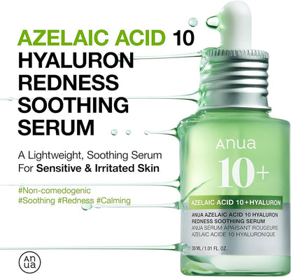 Azelaic Acid 10 + Hyaluron Serum Anua 30 ml