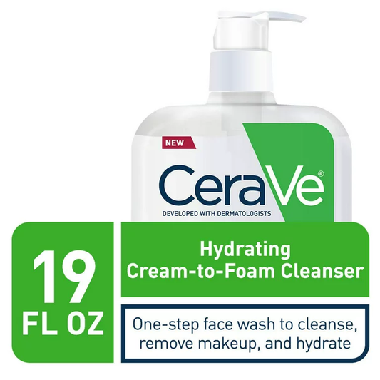 Hydrating Cream to Foam Cleanser CeraVe 19 oz