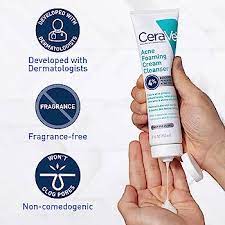 Acne Foaming Cream Cleanser 4% CeraVe 150 ml