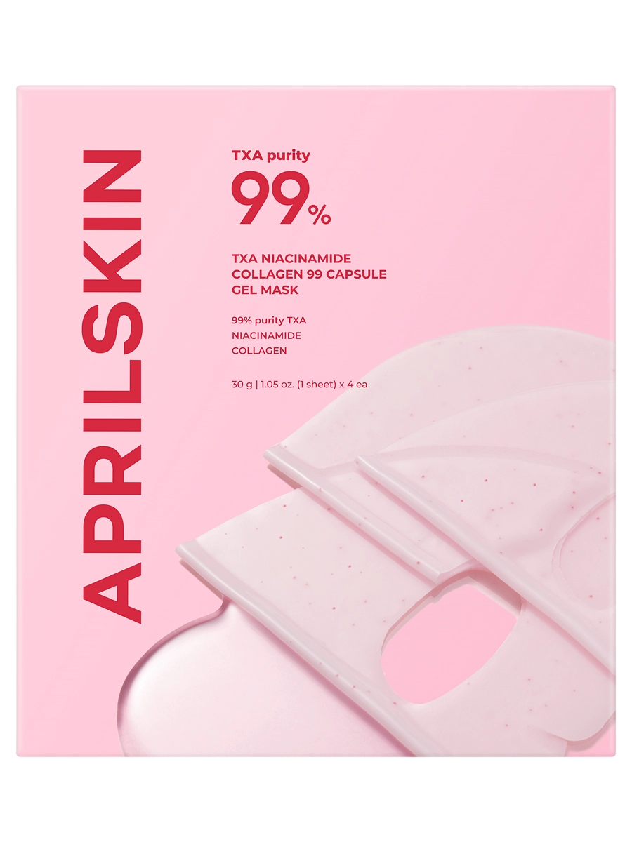 TXA Pink Capsule Overnight Gel Mask APRILSKIN [1 mascarilla]