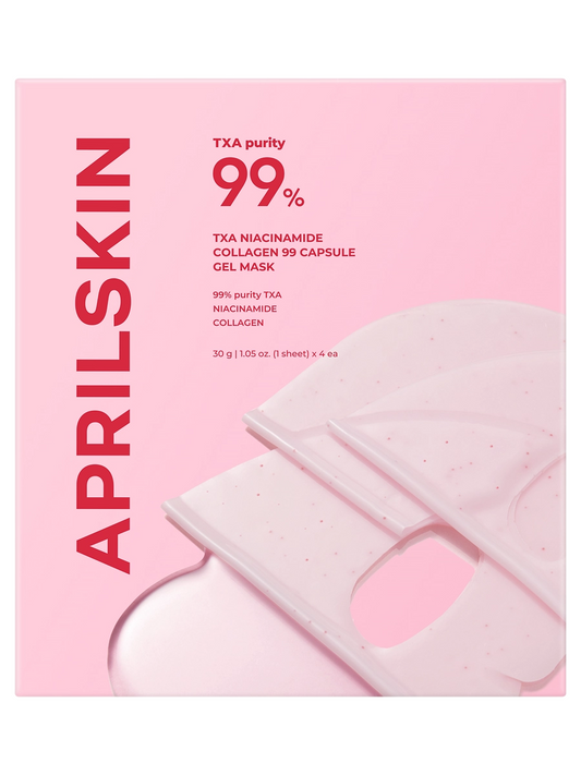 TXA Pink Capsule Overnight Gel Mask APRILSKIN [1 mascarilla]