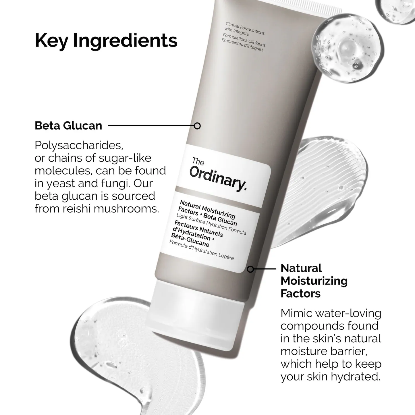 Natural Moisturizing Factors + Beta Glucan The Ordinary 100 ml