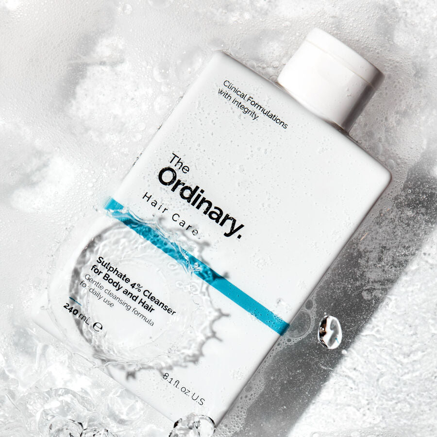 Sulphate 4% Shampoo Cleanser for Body & Hair The Ordinary