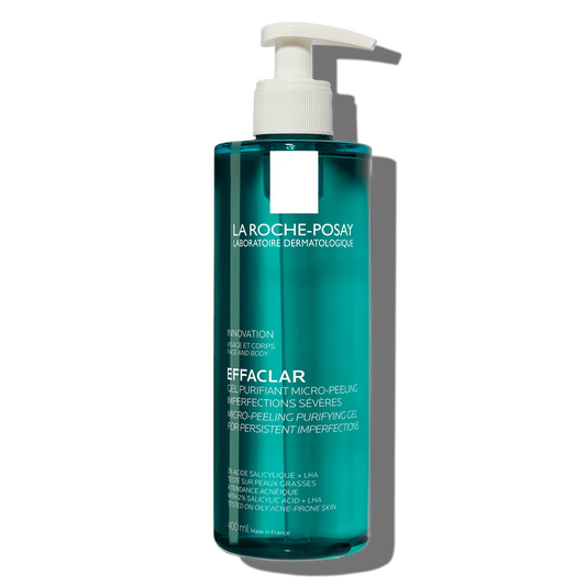 Effaclar Gel Limpiador Micro Peeling La Roche-Posay 400 ml EXP 09/27