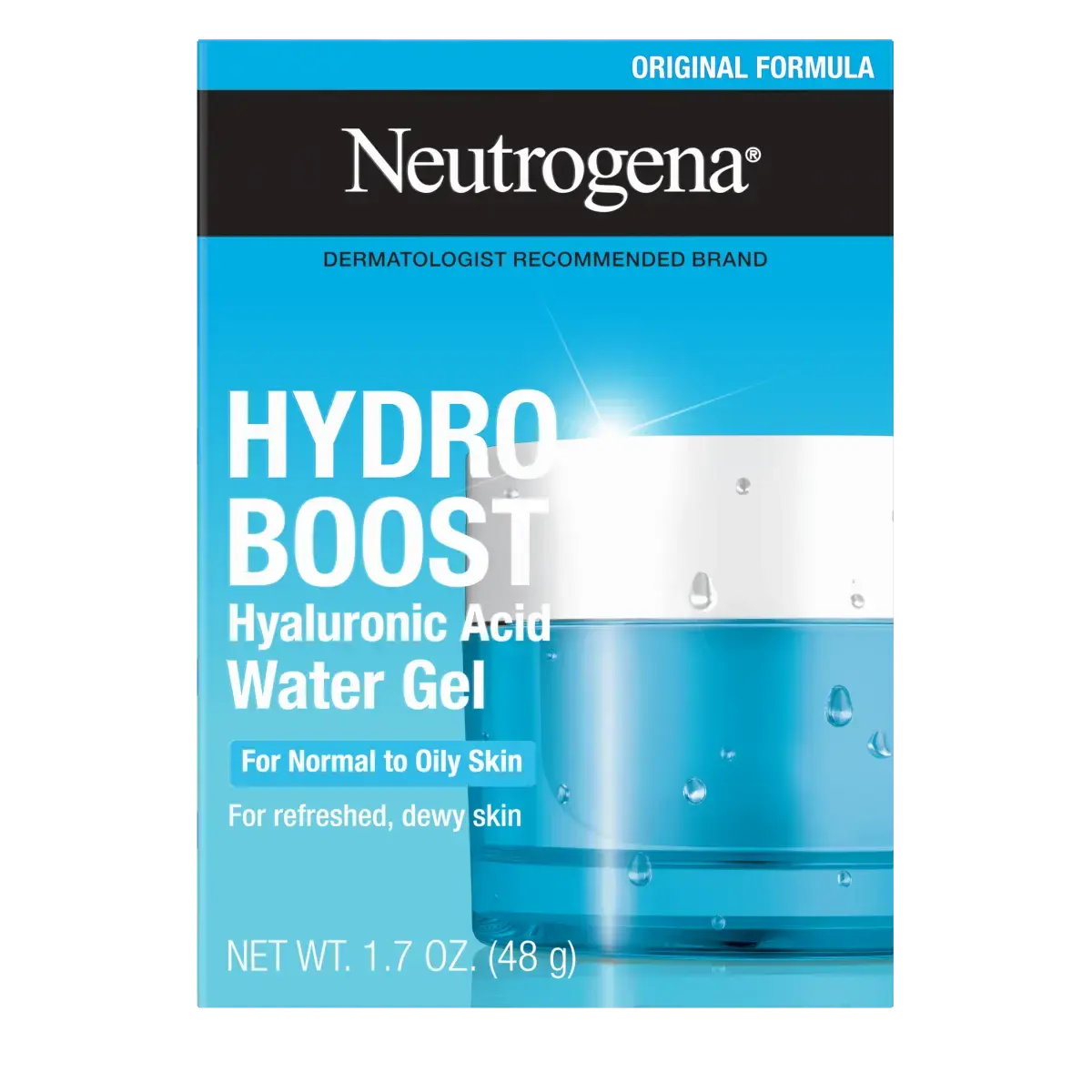 Hydro Boost Hyaluronic Acid Water Gel Moisturizer Neutrogena 48 g