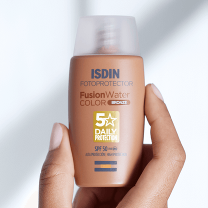 Fusion Water SPF 50 ISDIN Color Bronce Bronze 50 ml