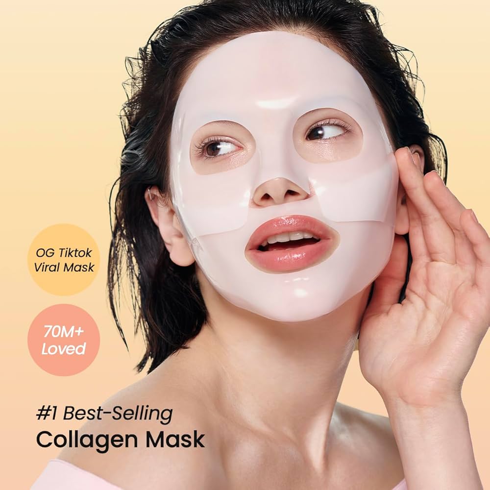 Bio-Collagen Real Deep Mask Hydrating Overnight Hydrogel Mask BIODANCE [4]