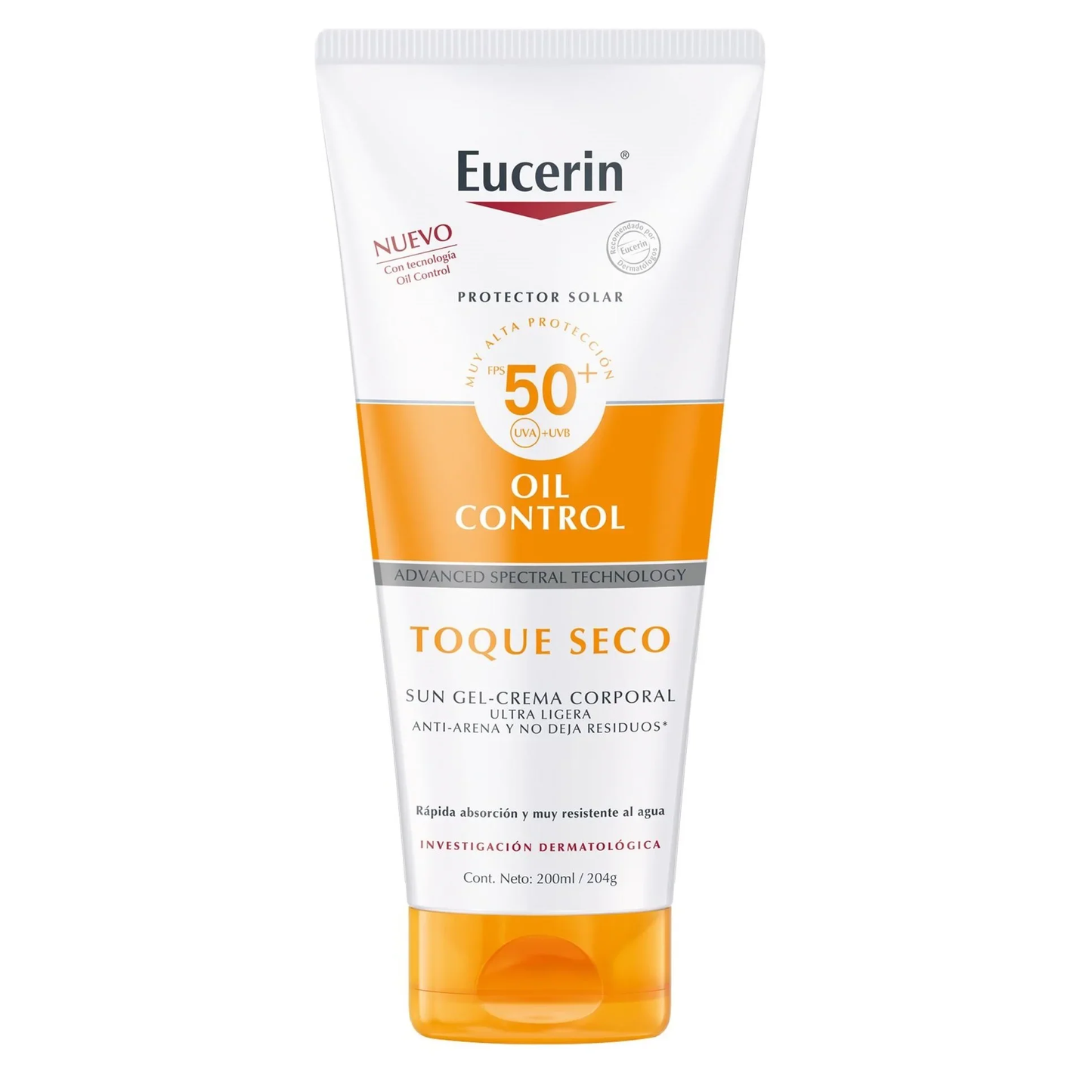 Sun Toque Seco Gel SPF 50+ Eucerin 200 ml
