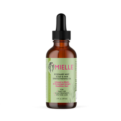 Rosemary Mint Scalp & Hair Strengthening Oil Mielle 2 oz