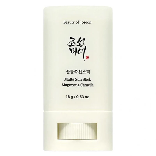 Matte Sun Stick: Mugwort + Camelia SPF 50 PA++++ Beauty of Joseon 18 g