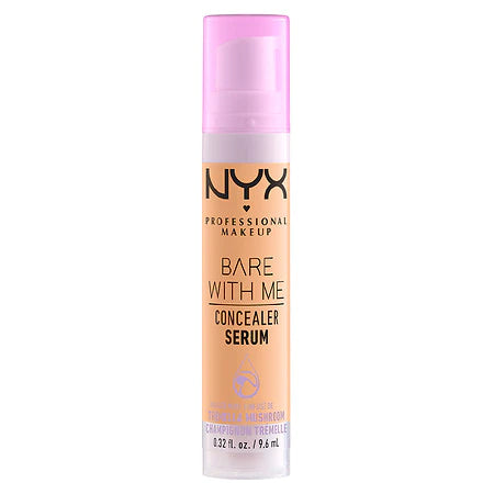 NYX Professional Makeup Bare With Me Hydrating Concealer Serum, Tan
