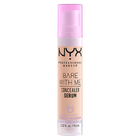 NYX Professional Makeup Bare With Me Hydrating Concealer Serum, Light